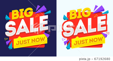 Sale banner, badges, design vector illustration. Badges vector discount 67192680
