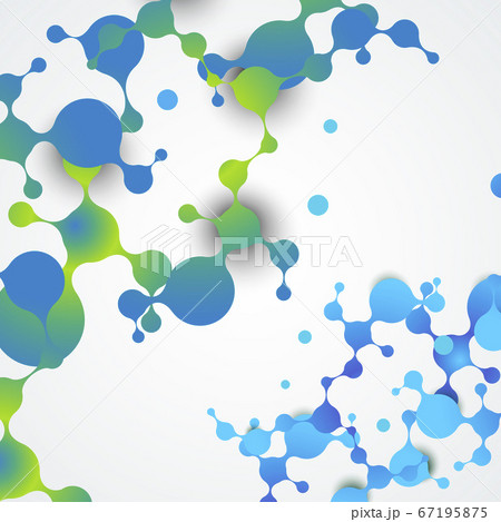 Abstract vector polygonal background with connecting blue dots with lines Abstract vector polygonal background with connecting blue dots with lines 67195875