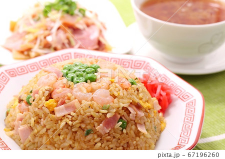 チャーハン チャーシュー 中華スープ チャーハン チャーシュー 中華スープ 67196260