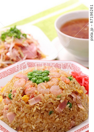 チャーハン チャーシュー 中華スープ チャーハン チャーシュー 中華スープ 67196261