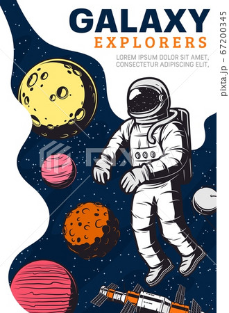Astronaut in outer space, universe exploration Astronaut in outer space, universe exploration 67200345
