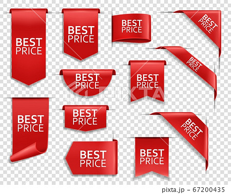 Best price red ribbons and banners Best price red ribbons and banners 67200435