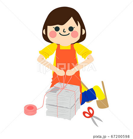 家事をする女性 67200598
