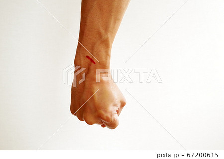 振り上げた男性の拳 67200615