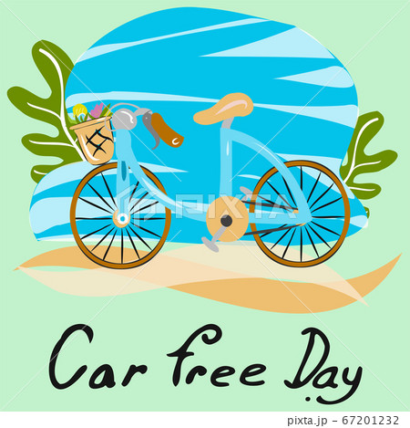 The bicycle vector for car free day content. 67201232