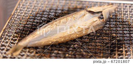 カマスの干物_炭火焼きBBQ･bbq･炭火焼･網焼･備長炭･七輪･キャンプ･食事 67201807