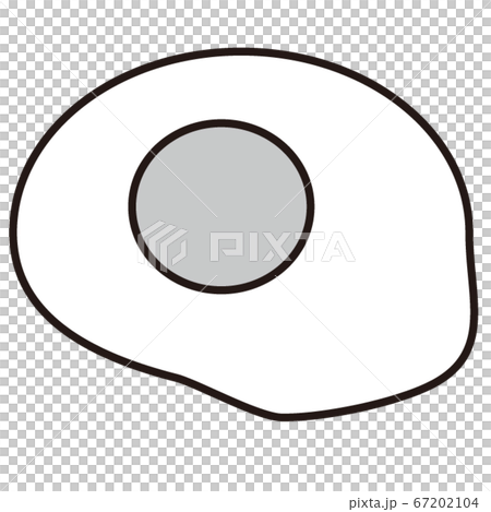 目玉焼きのイラスト素材