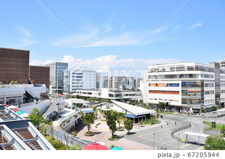 テラスモール湘南よりみた辻堂駅北口ロータリー テラスモール湘南よりみた辻堂駅北口ロータリー 67205944