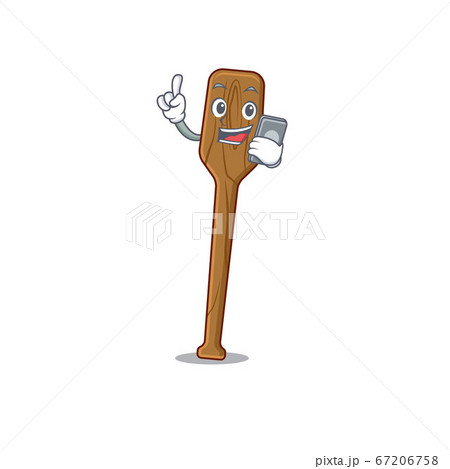 Oars caricature character speaking with friends on phone 67206758