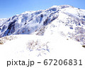 日本百名山・荒島岳の雪景色 67206831