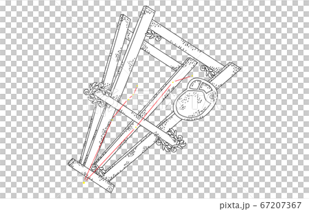 88星座影あり白がか座のイラスト素材 67207367 Pixta