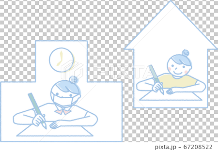 分散登校で感染予防 分散登校で感染予防 67208522