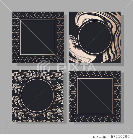 Banner with a design gold fashion vector art 67210296