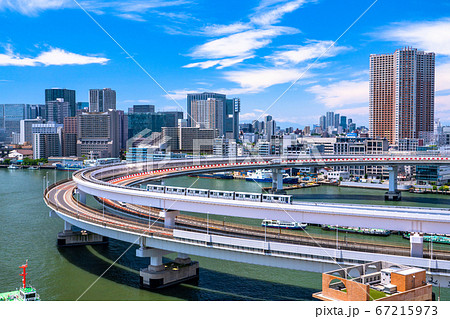 《東京都》レインボーブリッジ・ループ橋 67215973