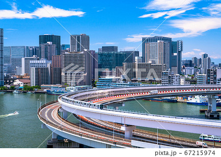 《東京都》レインボーブリッジ・ループ橋 67215974