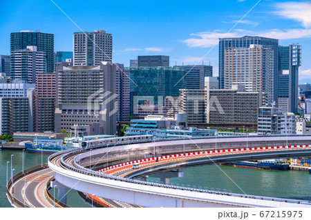 《東京都》レインボーブリッジ・ループ橋 《東京都》レインボーブリッジ・ループ橋 67215975