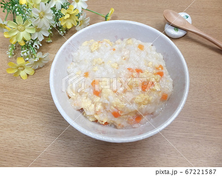 大腸内視鏡検査前日の食事 大腸検査食 朝食用の雑炊 大腸内視鏡検査前日の食事 大腸検査食 朝食用の雑炊 67221587