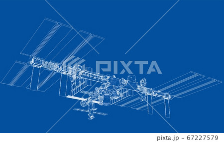 Abstract Spaceship Outline Abstract Spaceship Outline 67227579