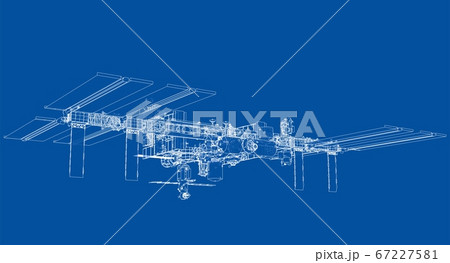 Abstract Spaceship Outline Abstract Spaceship Outline 67227581