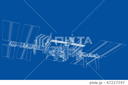 Abstract Spaceship Outline Abstract Spaceship Outline 67227597