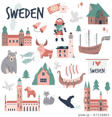 Tourist poster with famous destinations and Tourist poster with famous destinations and 67228863