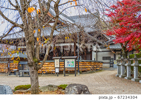 安倍文殊院　本堂 67234304