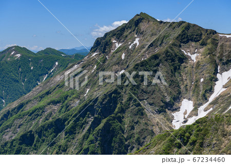 谷川岳から見た小出俣山と爼嵓(まないたぐら) 谷川岳から見た小出俣山と爼嵓(まないたぐら) 67234460