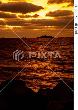 長崎の世界遺産　軍艦島 67235218