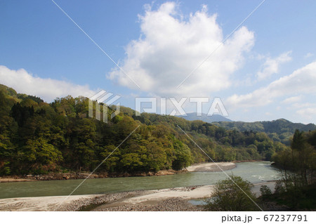 犀川(長野県長野市信更町付近) 犀川(長野県長野市信更町付近) 67237791