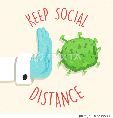 Social distance concept for coronavirus protection 67239934