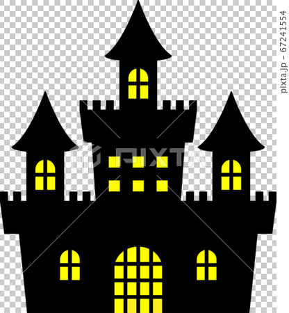 ハロウィンの城 67241554