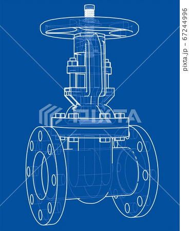 Industrial valve outline 67244996