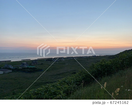 夕焼け 風景 日本海 夕焼け 風景 日本海 67245162