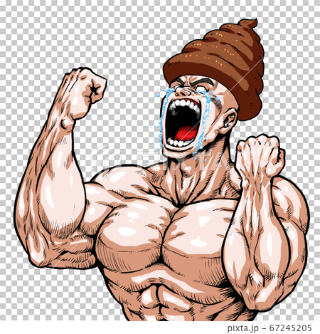 膽量，他媽的，大便，凳子，糞便，商人，學生，尖叫，圖形小說，卡通，肌肉，健美，男子氣概 67245205