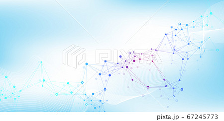 Big Genomic Data Visualization. DNA helix, DNA strand, DNA Test. CRISPR CAS9 - Genetic engineering. Molecule or atom, neurons. Abstract structure for Science or medical background, banner. Wave flow. Big Genomic Data Visualization. DNA helix, DNA strand, DNA Test. CRISPR CAS9 - Genetic engineering. Molecule or atom, neurons. Abstract structure for Science or medical background, banner. Wave flow. 67245773