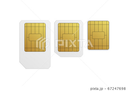 SIM cards set 67247698