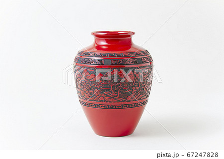 仙台堆朱 漆 工芸品の写真素材 [67247828] - PIXTA