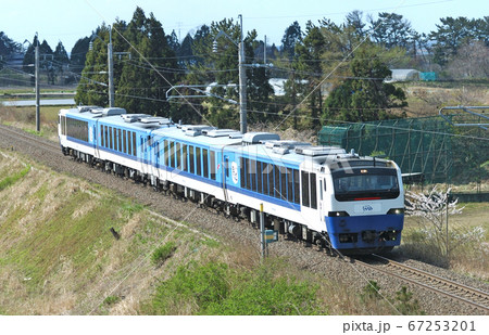 奥羽本線　鯉川－鹿渡　JR東日本　キハ40系　『リゾートしらかみ』 67253201