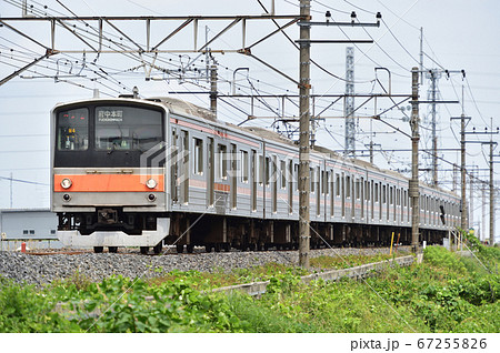 武蔵野線 南越谷-東川口 JR東日本 205系5000番台 M4編成(京葉) 武蔵野線 南越谷-東川口 JR東日本 205系5000番台 M4編成(京葉) 67255826