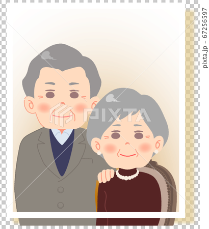 Senior Mutual Couple-Commemorative Photo / Sitting 67256597