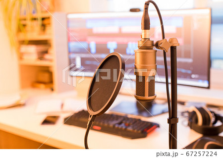 The digital studio for professional live broadcasting 67257224