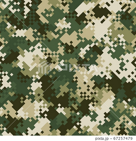Green + Yellow + White Camouflage Seamless Background Pattern — drypdesigns