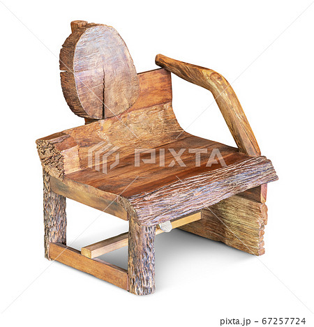 Wooden chair isolated Wooden chair isolated 67257724