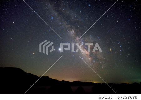 穴観音周辺の星空 穴観音周辺の星空 67258689