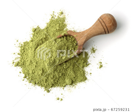 Wooden scoop of henna powder Wooden scoop of henna powder 67259231