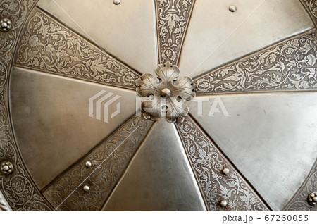 Texture of iron metal silver strong old ancient 67260055