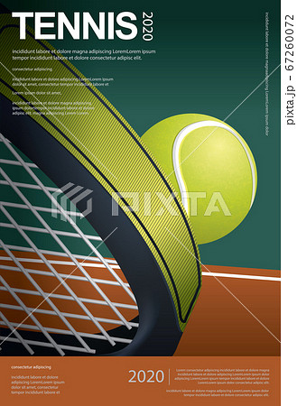 Tennis Championship Poster Vector illustration Tennis Championship Poster Vector illustration 67260072