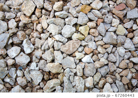 Background of small rocks gravel for construction roads Background of small rocks gravel for construction roads 67260443