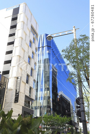 銀座西五丁目 外堀通りの街並み 銀座西五丁目 外堀通りの街並み 67260481