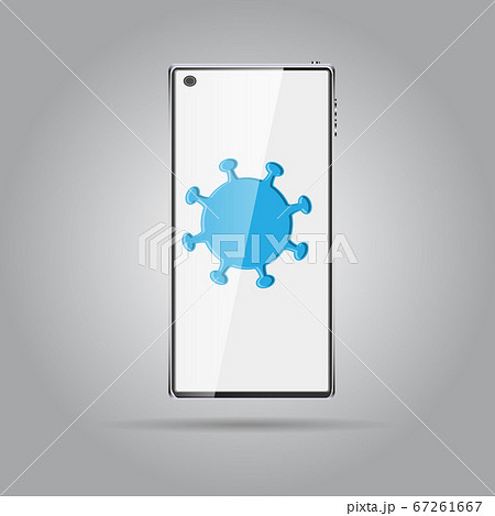 Digital modern touchscreen mobile phone smartphone Digital modern touchscreen mobile phone smartphone 67261667